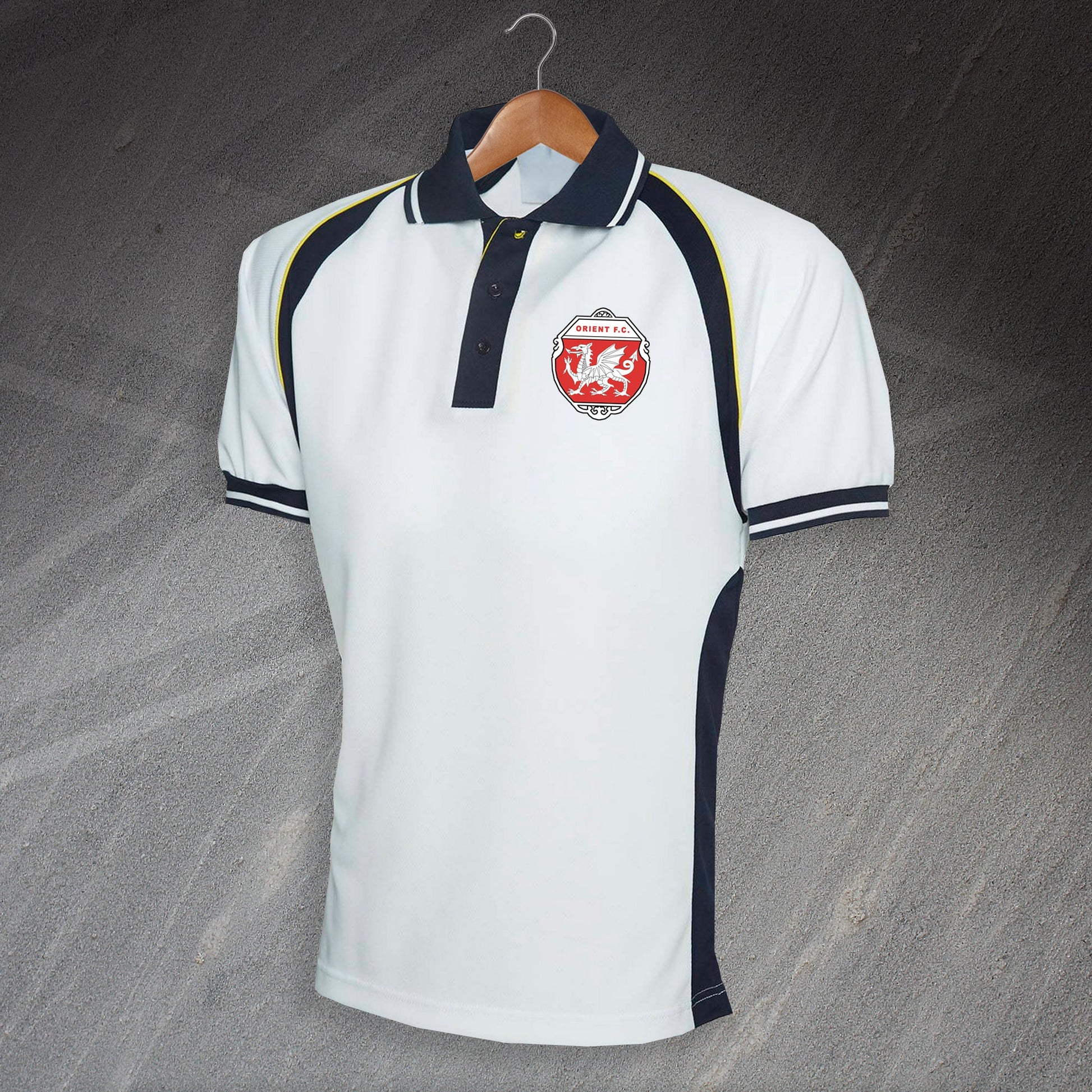 Retro Orient FC Embroidered Sports Polo Shirt