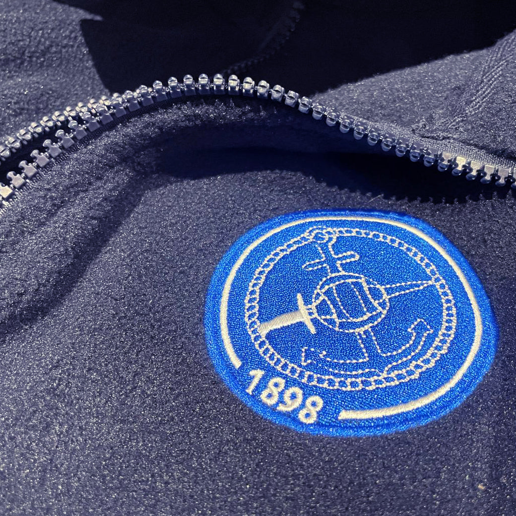 Retro Portsmouth Football Fleece Jacket 