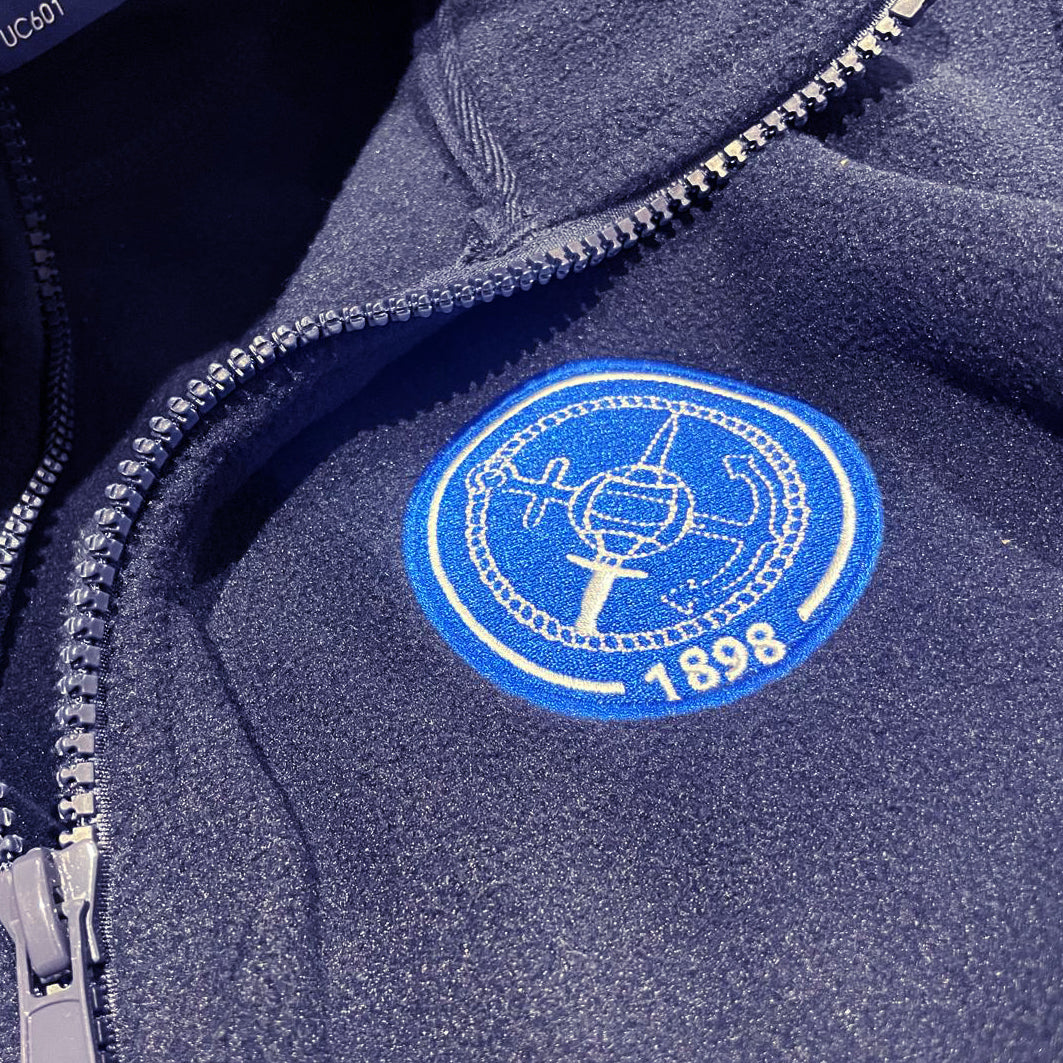 Retro Portsmouth Football Fleece Jacket 