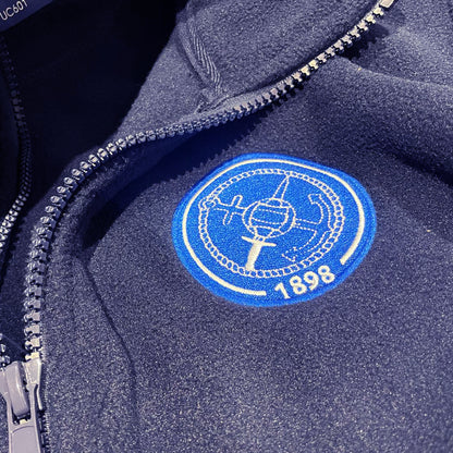 Retro Portsmouth Football Fleece Jacket 