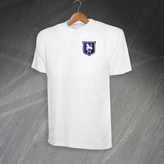 Retro Preston 1933 Embroidered T-Shirt
