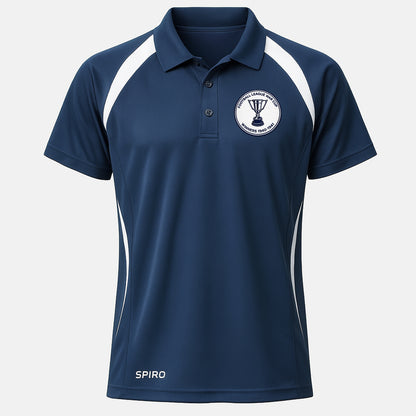 Retro Preston Football League War Cup Winners 1940-1941 Embroidered Performance Lightweight Sport Polo Shirt
