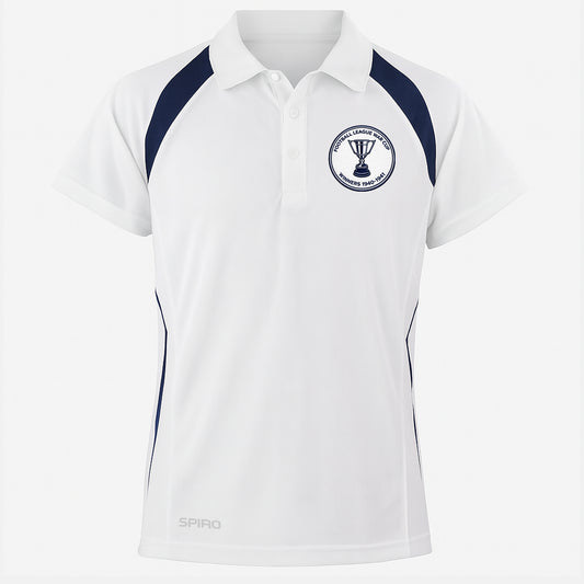 Retro Preston Football League War Cup Winners 1940-1941 Embroidered Performance Lightweight Sport Polo Shirt