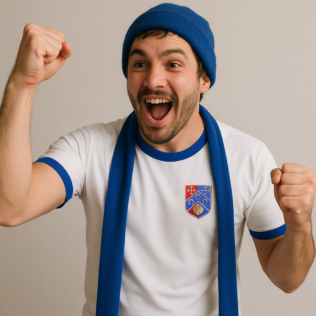 Retro QPR Football Shirt