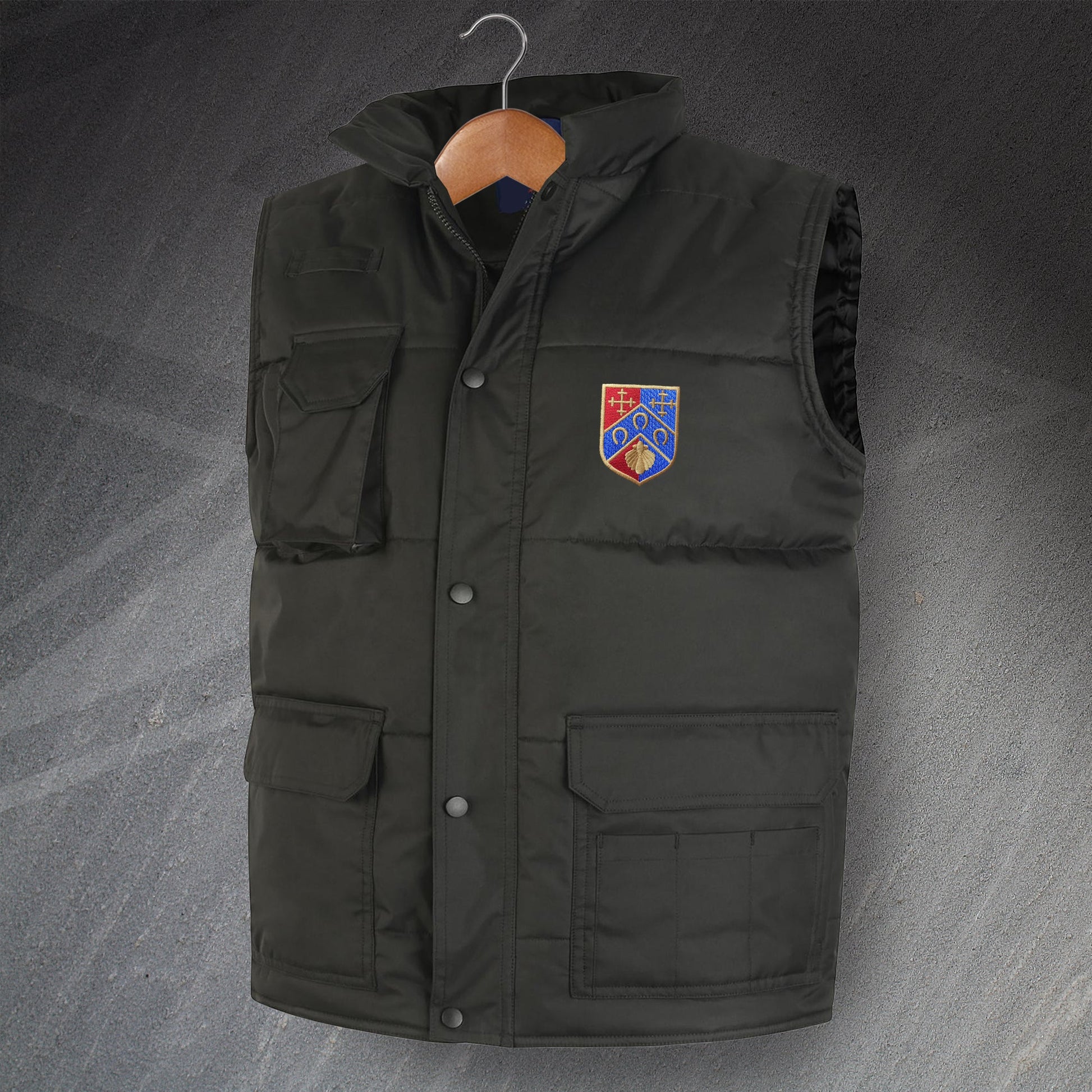 Retro QPR 1953 Embroidered Super Pro Bodywarmer