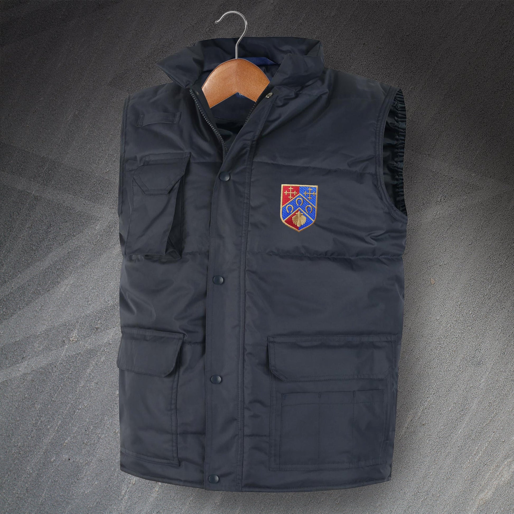 Retro QPR 1953 Embroidered Super Pro Bodywarmer