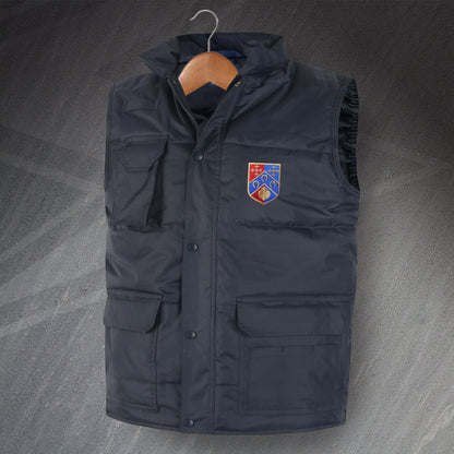 Retro QPR 1953 Embroidered Super Pro Bodywarmer