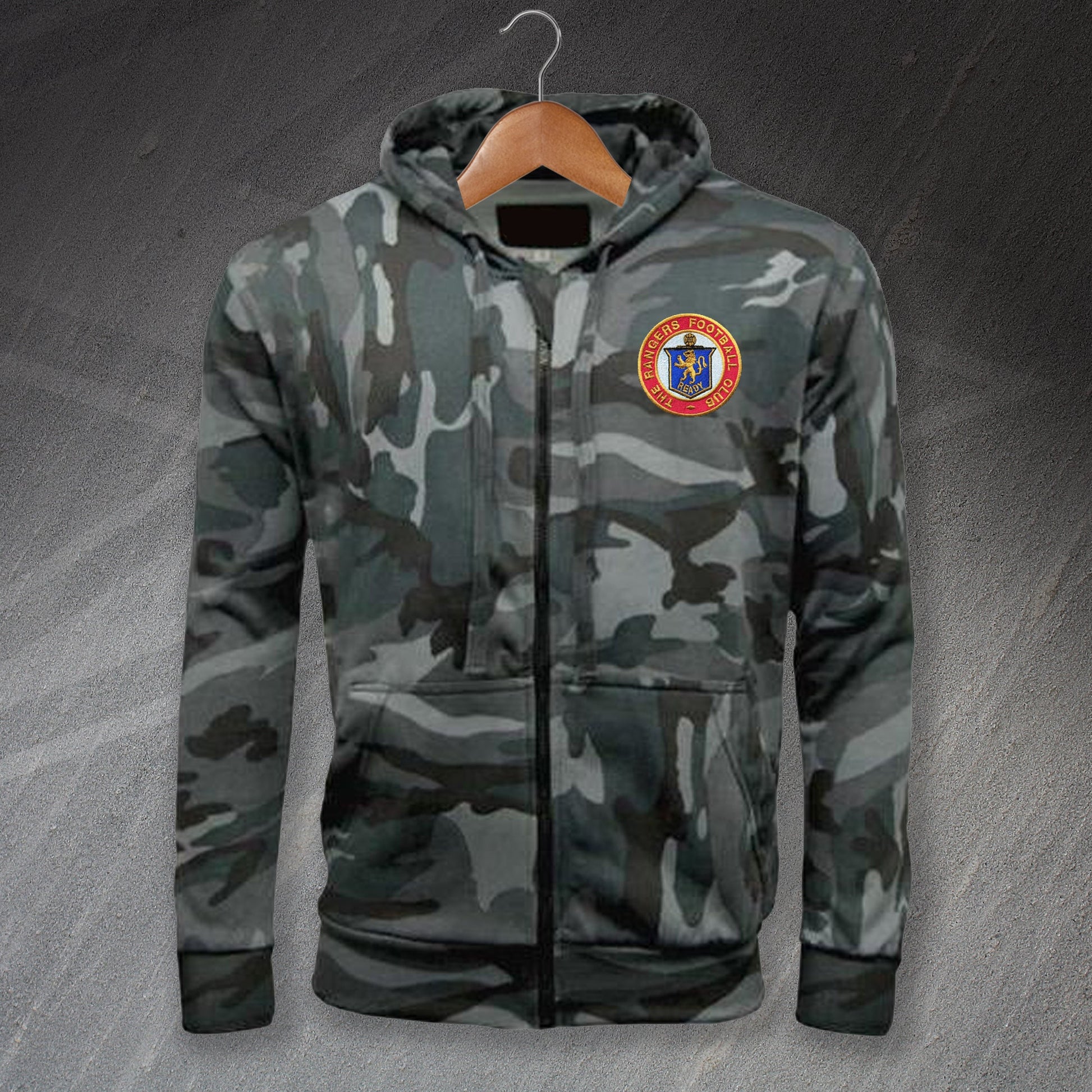 Retro Rangers 1959 Camouflage Hoodie