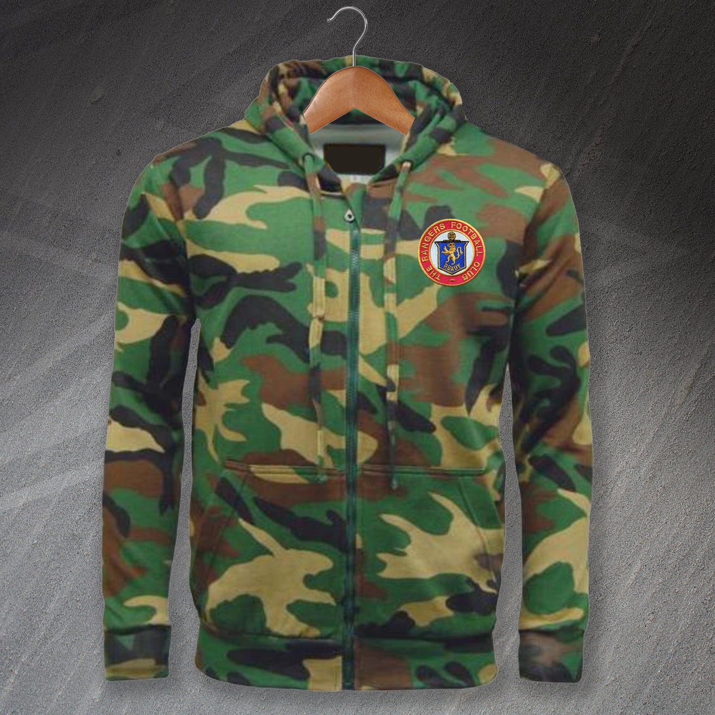 Retro Rangers 1959 Camouflage Hoodie