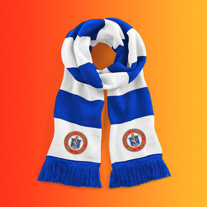 Retro Rangers Bar Scarf with Embroidered Badge