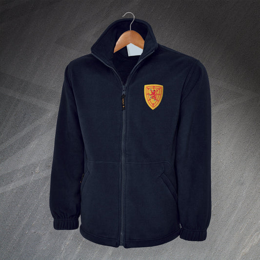 Retro Scotland 1879 Embroidered Fleece