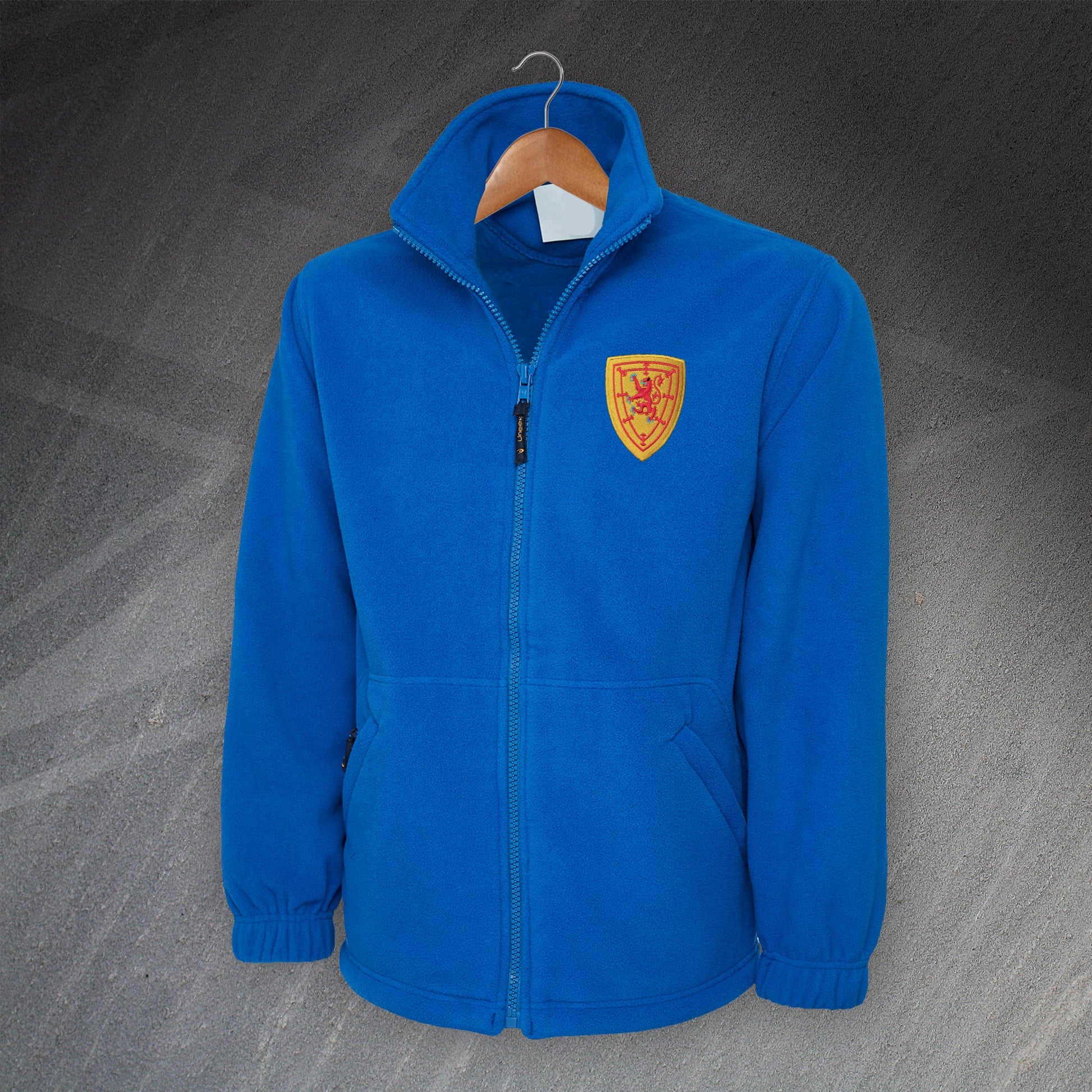 Retro Scotland 1879 Embroidered Fleece