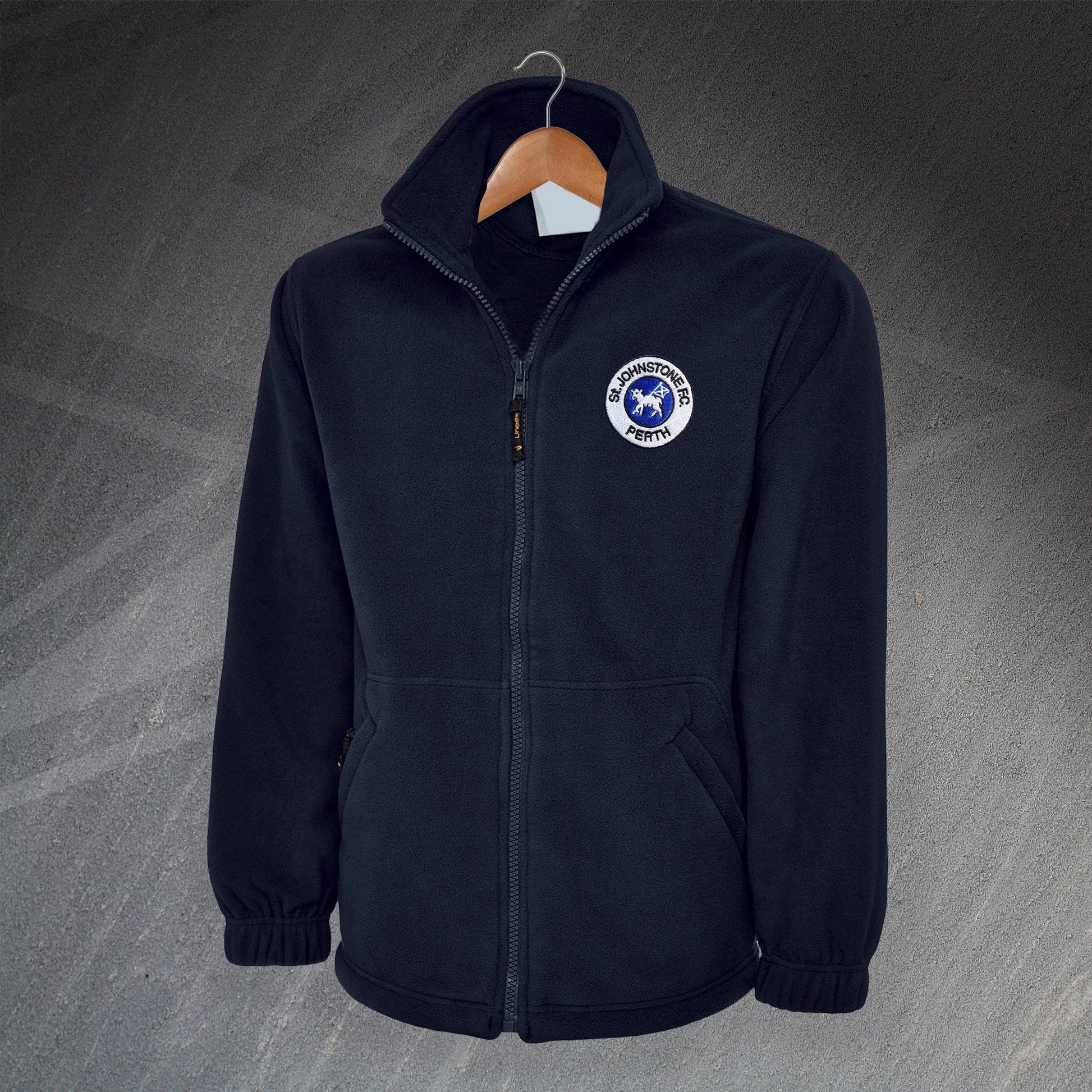 Retro St Johnstone 1980 Embroidered Fleece