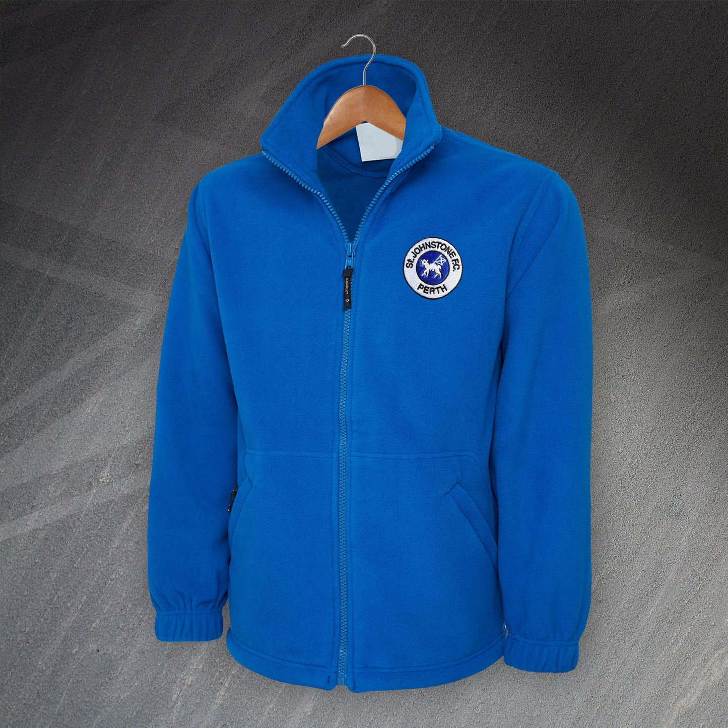 Retro St Johnstone 1980 Embroidered Fleece