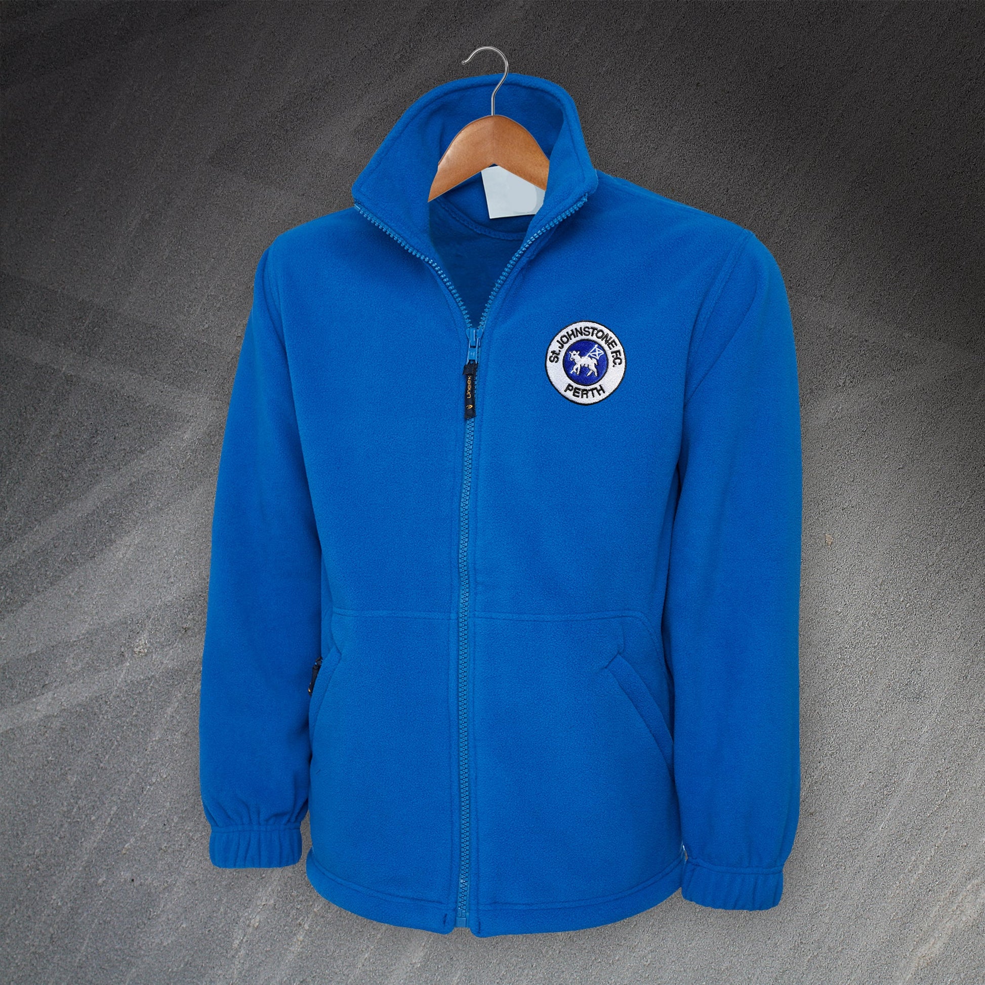 Retro St Johnstone 1980 Embroidered Fleece