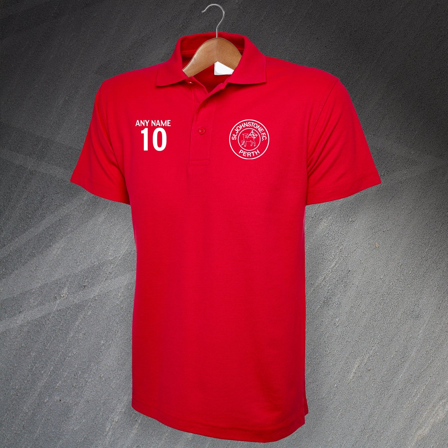 Personalised St Johnstone Football Shirt