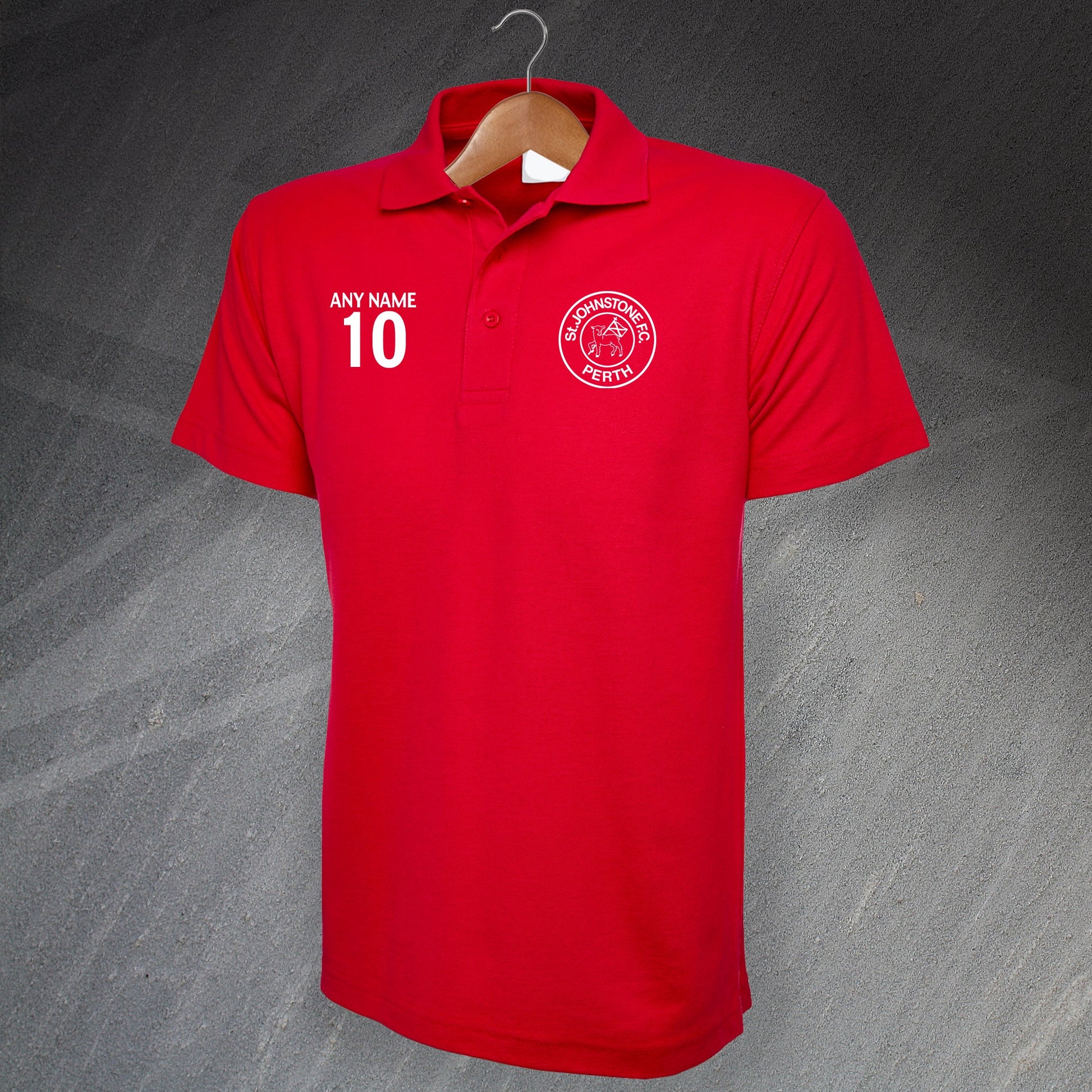 Personalised St Johnstone Football Shirt