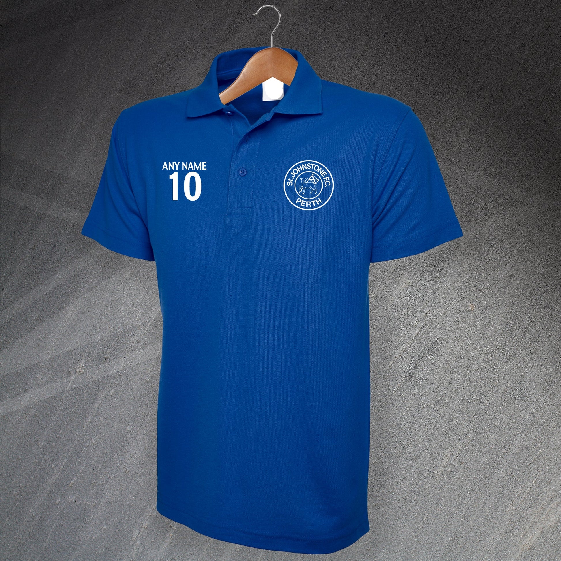 Personalised St Johnstone Football Shirt