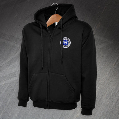 Retro St Johnstone 1980 Embroidered Full Zip Hoodie