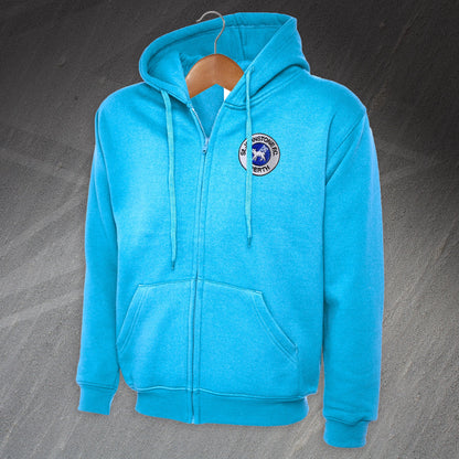 Retro St Johnstone 1980 Embroidered Full Zip Hoodie