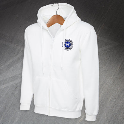 Retro St Johnstone 1980 Embroidered Full Zip Hoodie