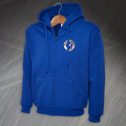 Retro St Johnstone 1980 Embroidered Full Zip Hoodie