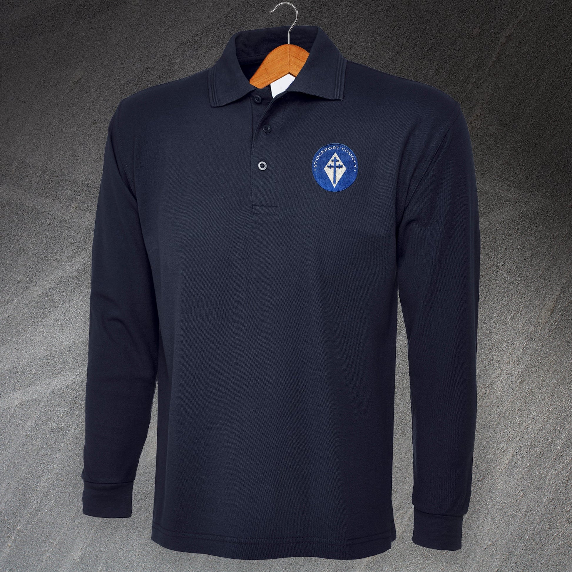 Stockport Long Sleeve Polo Shirt