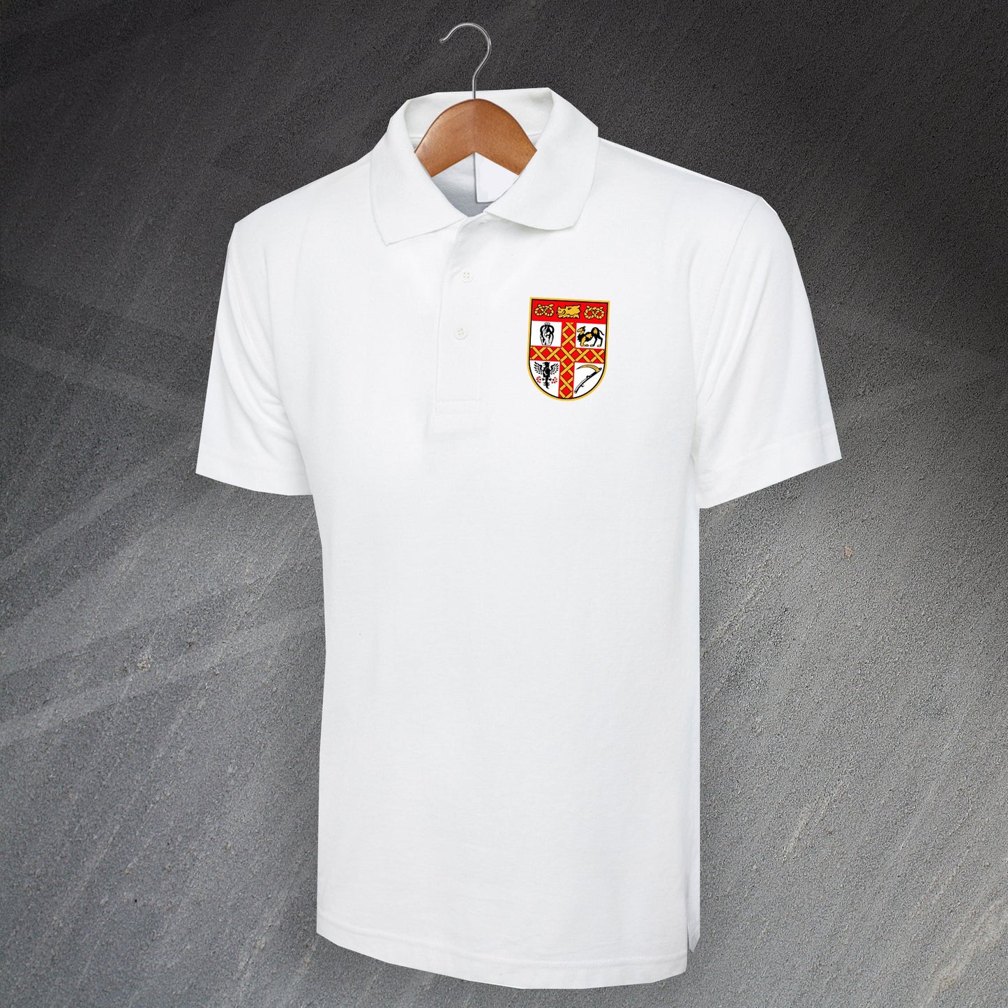 Stoke Embroidered Football Polo Shirt
