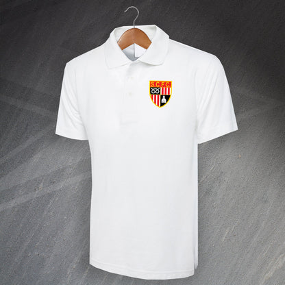 Stoke Embroidered Football Polo Shirt
