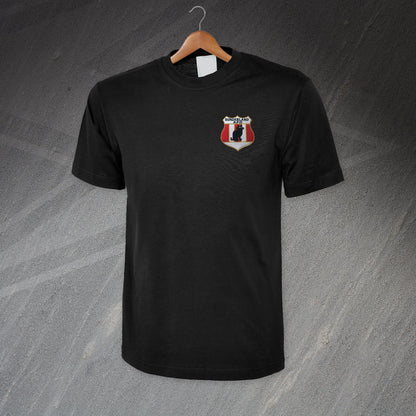 Retro Sunderland 1898 Embroidered T-Shirt