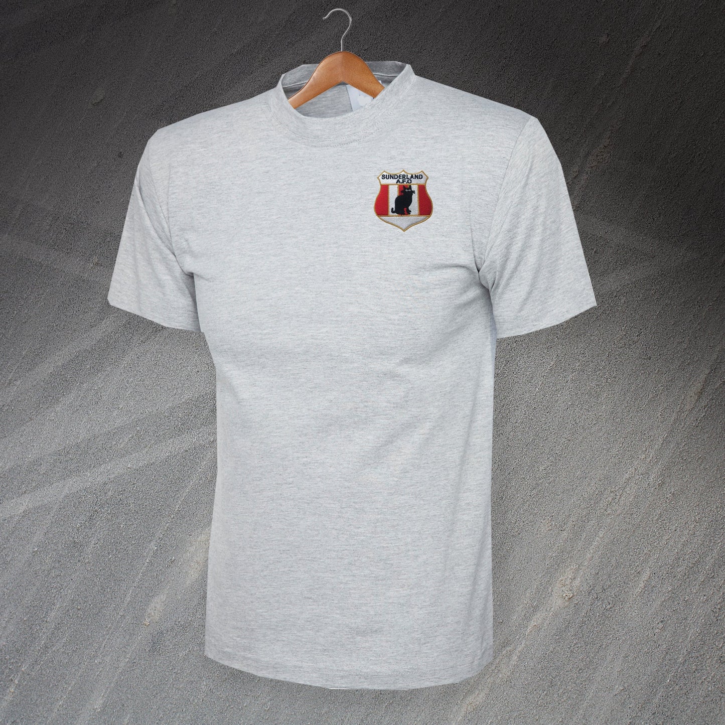 Retro Sunderland 1898 Embroidered T-Shirt