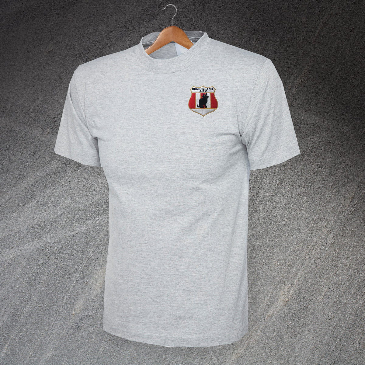 Retro Sunderland 1898 Embroidered T-Shirt