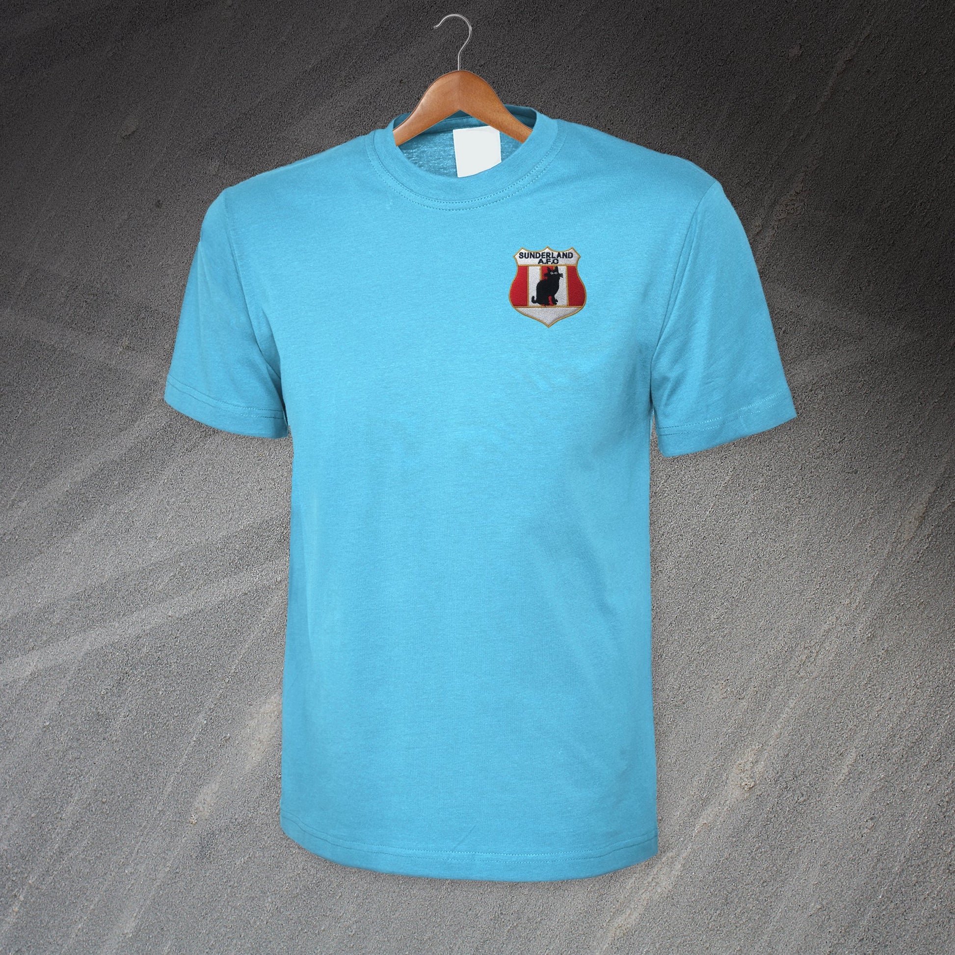Retro Sunderland 1898 Embroidered T-Shirt
