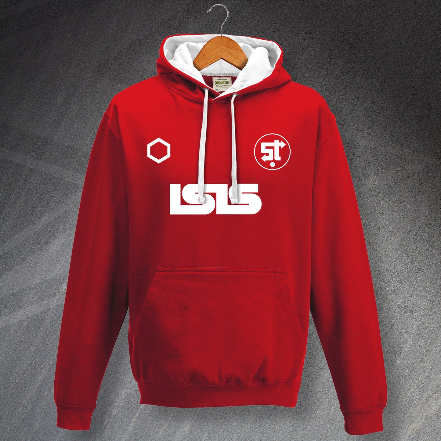 Retro Swindon 1983 Contrast Hoodie