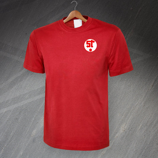 Retro Swindon 1981 Embroidered T-Shirt