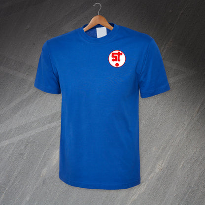 Retro Swindon 1981 Embroidered T-Shirt