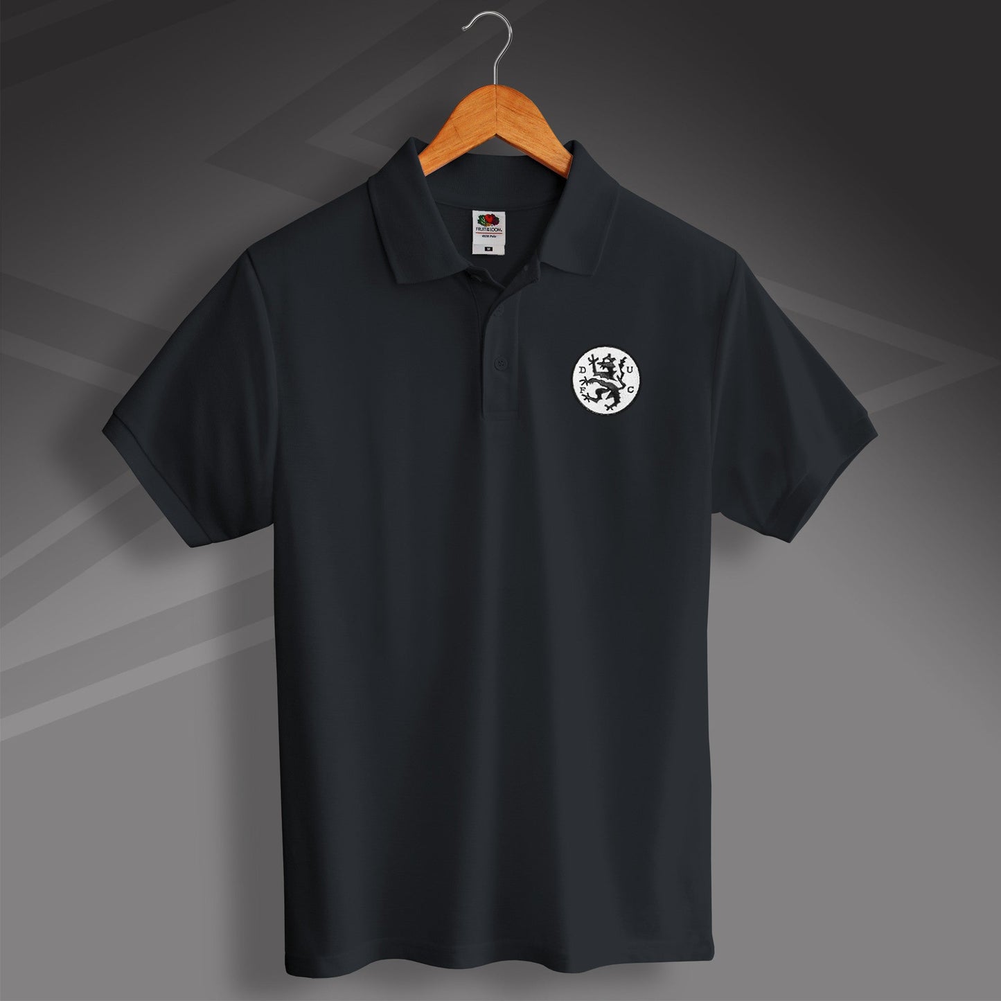Retro Terrors Polo Shirt with Embroidered Badge
