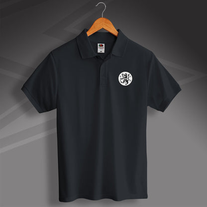 Retro Terrors Polo Shirt with Embroidered Badge