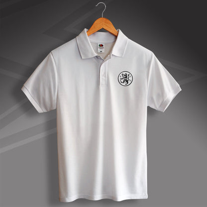 Retro Terrors Polo Shirt with Embroidered Badge