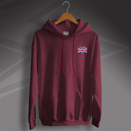 Retro Thames Ironworks Hoodie with 1890s Embroidered Badge