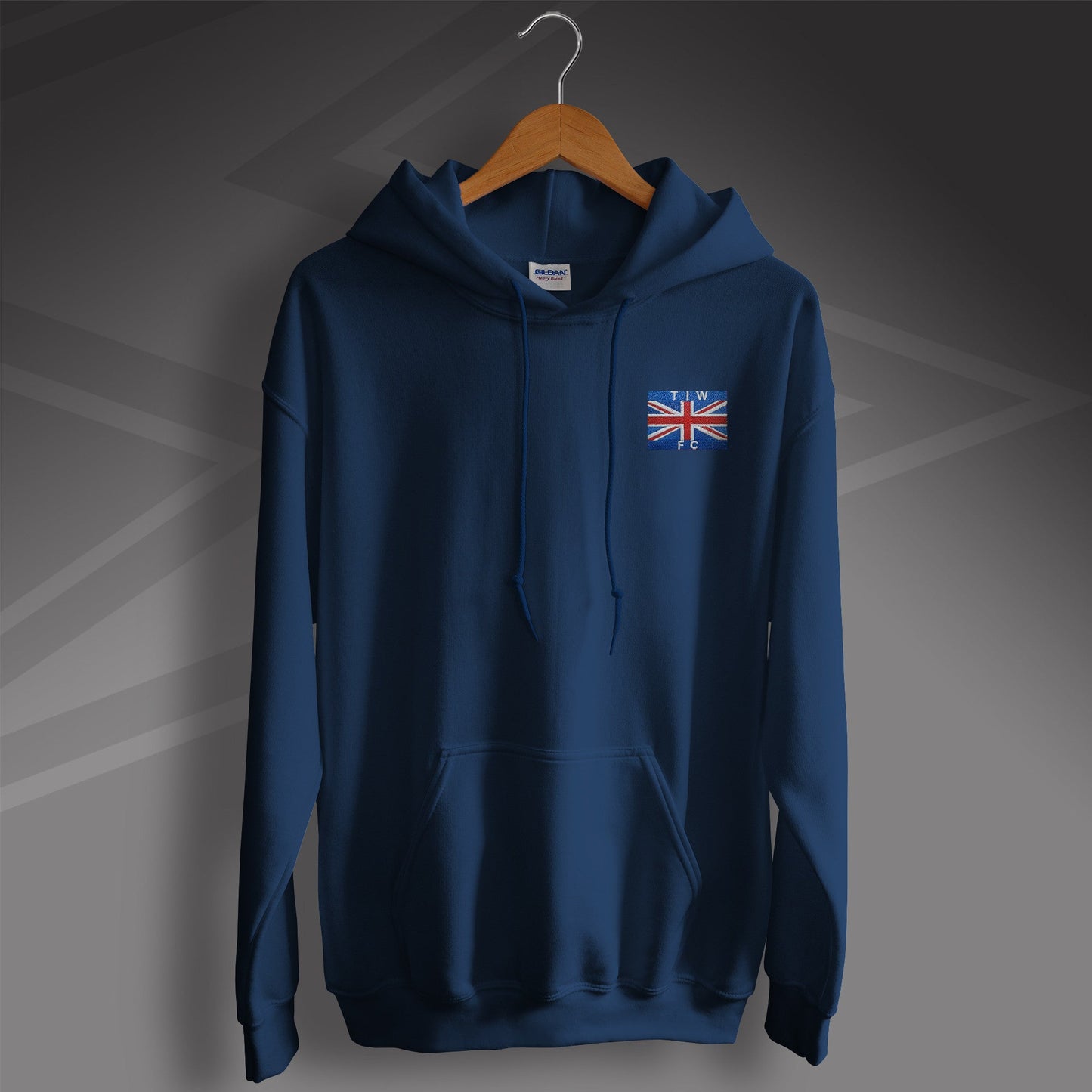 Retro Thames Ironworks Hoodie with 1890s Embroidered Badge