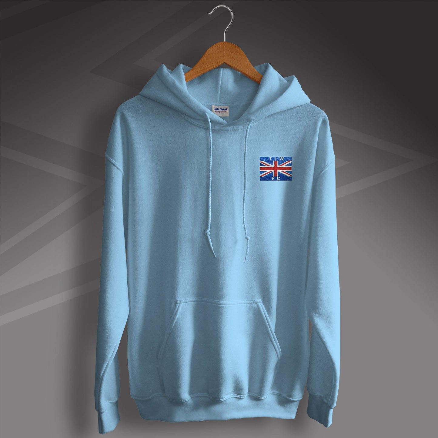 Retro Thames Ironworks Hoodie with 1890s Embroidered Badge