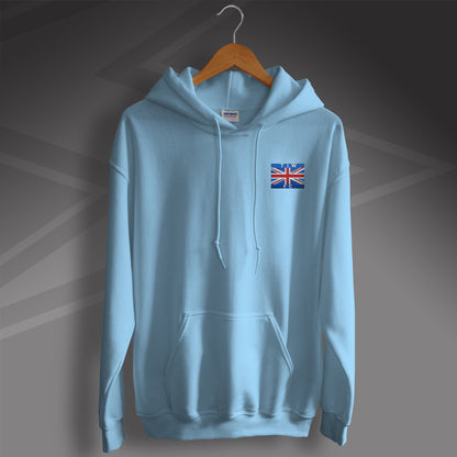 Retro Thames Ironworks Hoodie with 1890s Embroidered Badge