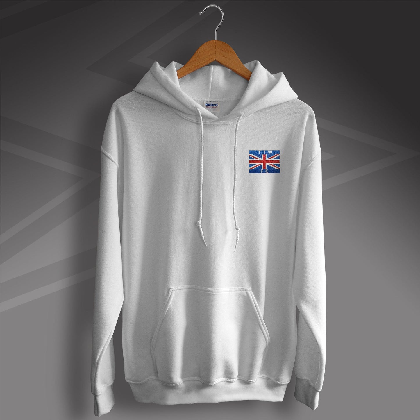 Retro Thames Ironworks Hoodie with 1890s Embroidered Badge