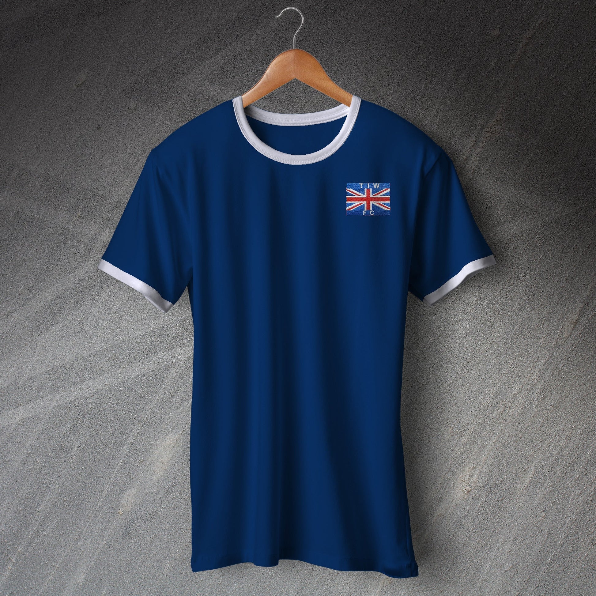 Retro Thames Ironworks Shirt with 1890s Embroidered Badge