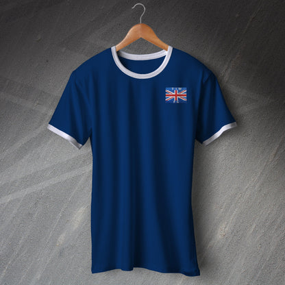 Retro Thames Ironworks Shirt with 1890s Embroidered Badge