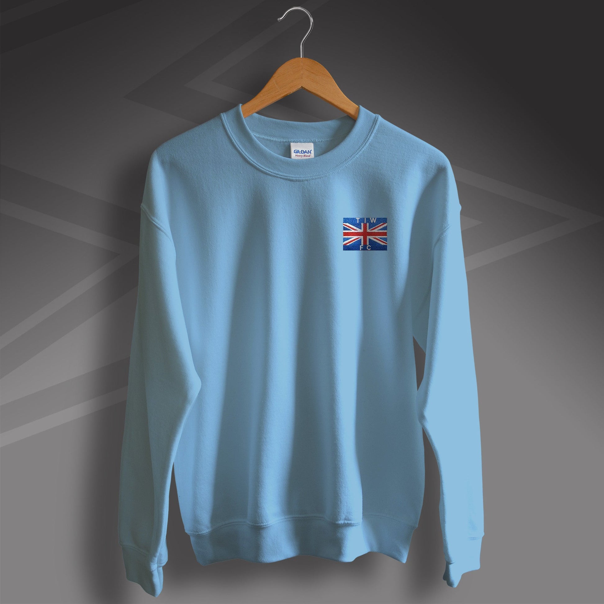 Retro Thames Ironworks Sweater with 1890s Embroidered Badge
