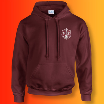 Retro Thames Ironworks Hoodie with Embroidered Badge