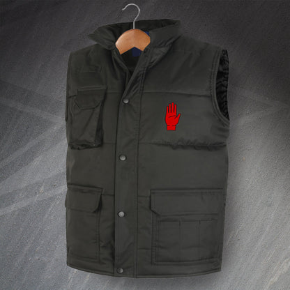 Retro Ulster Rugby Super Pro Bodywarmer