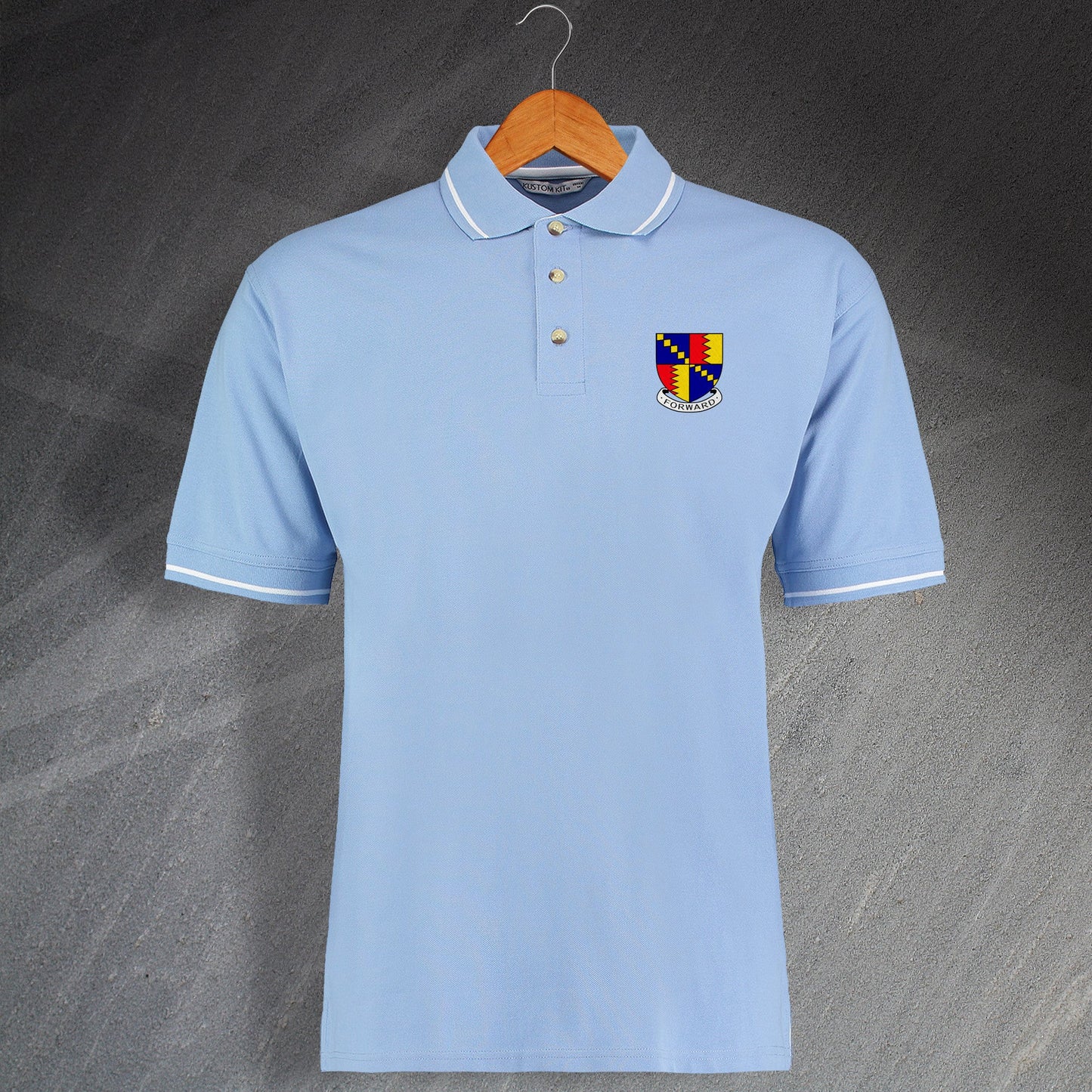 Villa Embroidered Football Polo Shirt